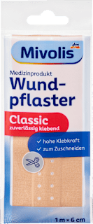 Wundpflaster Classic 1 m x 6 cm Mivolis