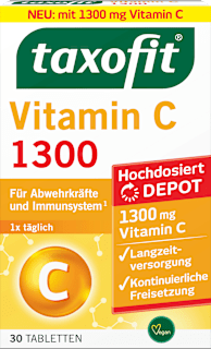 Vitamin C 1300 Tabletten 30 St taxofit