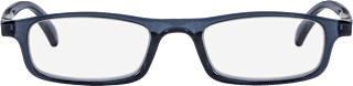 Fertig-Lesebrille grau/blau +3,00 Visiomax