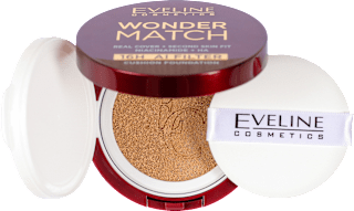 WONDER MATCH 16H AI FILTER tečni puder u obliku jastučića - 02W Vanilla EVELINE COSMETICS