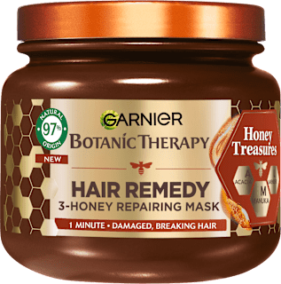 Honey Treasure HAIR REMEDY obnavljajuća maska za oštećenu kosu GARNIER BOTANIC THERAPY