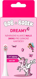 náhradní hlavice pro sonický kartáček Dreamy mini
BOB & BOBEK