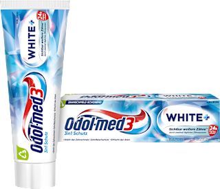 Zahnpasta White+ Odol med 3