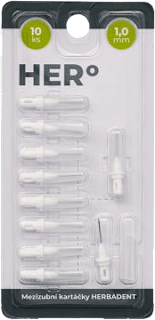 HERo ELECTRA náhradní mezizubní kartáčky 1,0 mm Herbadent