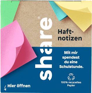 Haftnotizblock Pastell 400 Blatt share