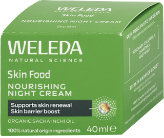 Vyživujúci nočný pleťový krém Skin Food WELEDA
