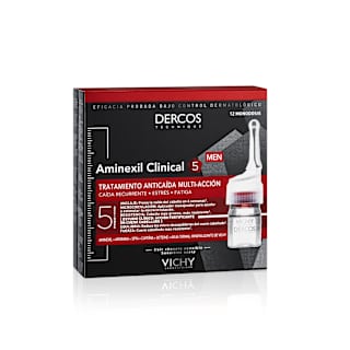 VICHY Aminexil Clinical 5 für Männer gegen Haarverlust 12 Monodosis, Ampullen VICHY LABORATOIRES