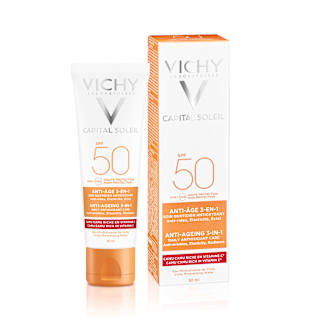 VICHY CAPITAL IDEAL Soleil Anti-Age 3-In-1 Sonnenpflege LSF 50+ VICHY LABORATOIRES