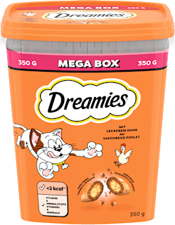 Katzenleckerli mit Huhn Mega Box Dreamies