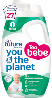 Гел за пране с алое, 27 пранета future Teo bebe