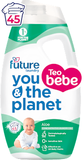 Гел за пране с алое, 45 пранета future Teo bebe