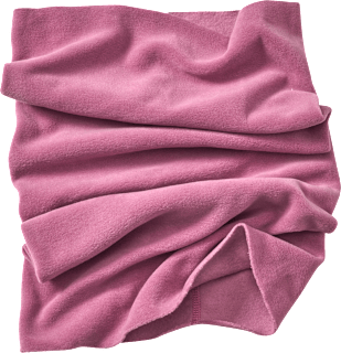 Loop Schal aus Fleece, rosa PUSBLU