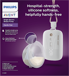 Elektrická odsávačka materského mlieka Hands-Free PHILIPS AVENT