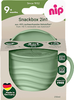 Snackbox 2in1 grün Nip