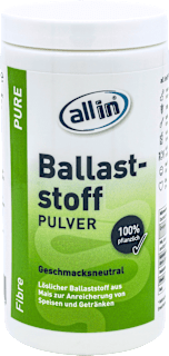Ballaststoff Pulver geschmacksneutral all in