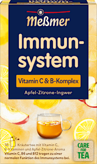 Kräutertee, Immunsystem mit Vitamin C & B-Komplex (16 Beutel) Meßmer