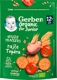 BIO krekry s rajčaty Gerber Organic