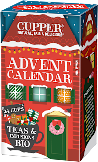 adventní kalendář bio čaje 24x2 g Cupper