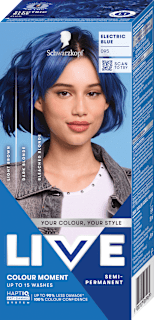 LIVE barva na vlasy Electric Blue 095 Schwarzkopf LIVE