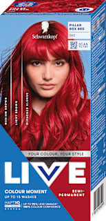 LIVE barva na vlasy Pillar box Red 92 Schwarzkopf LIVE