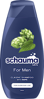 šampon pro muže s chmelovým extraktem schauma