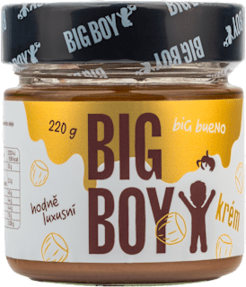 BIG Bueno jemný sladký lískooříškový krém BIG BOY