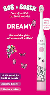 sonický zubní kartáček Dreamy BOB & BOBEK