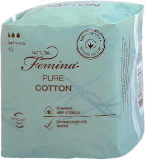 Damski vložki Pure Cotton Natura Femina