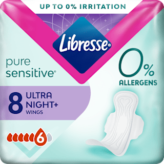 Pure Sensitive absorbante de noapte Libresse
