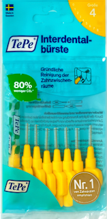 Interdentalbürsten gelb 0,7 mm ISO 4 TePe