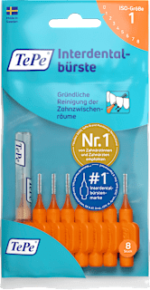 Interdentalbürsten orange 0,45 mm ISO 1 TePe