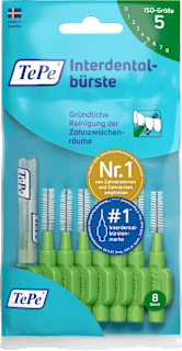 Interdentalbürsten grün 0,8 mm ISO 5 TePe