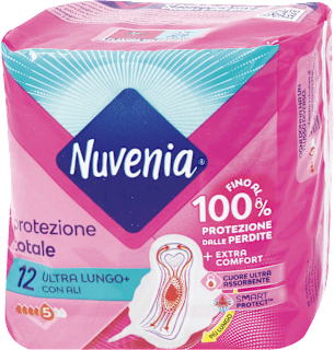 Assorbenti freschezza e protezione ultra lungo+ con ali Nuvenia