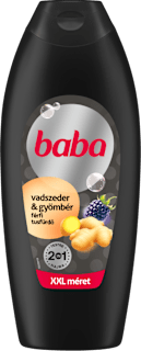 Férfi tusfürdő vadszeder és gyömbér baba