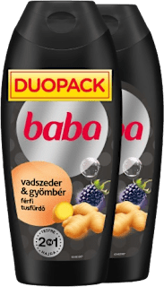 Férfi tusfürdő vadszeder 2x400ml baba