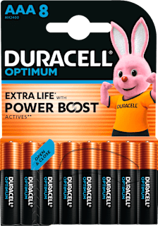 Алкални батерии Optimum AAA DURACELL