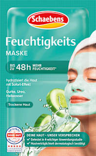 Gesichtsmaske Feuchtigkeitsspendend (2 x 5 ml) Schaebens