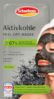 Gesichtsmaske Peel-Off Aktivkohle (2 x 8 ml) Schaebens