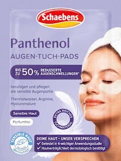Augen Tuch-Pads Panthenol (1 Paar) Schaebens
