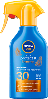 Spray protecție solară și bronzare Protect & Bronze SPF30 NIVEA SUN