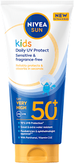 Loțiune solară pentru piele delicată a copiilor SPF 50+ NIVEA SUN