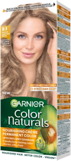 Крем-боя за коса, Nr. 8.1 Естествено светъл пепеляв рус GARNIER Color naturals