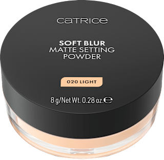 Zmatňujúci sypký púder Soft Blur Matte - 020 Light CATRICE