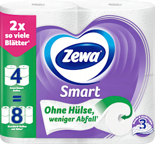 Toilettenpapier Smart 3-lagig (4x300 Blatt) Zewa