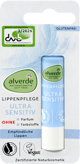 balzám na rty Ultra sensitiv alverde NATURKOSMETIK
