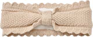 Stirnband mit Glitzer, beige, Gr. 54/55 PUSBLU
