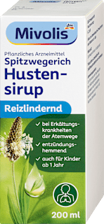 Spitzwegerich Hustensirup Mivolis