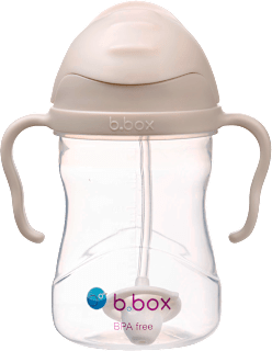 hrneček s brčkem Béžový b.box