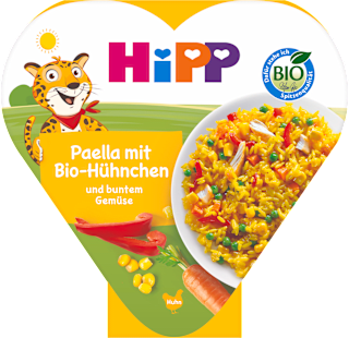 Bio Paella csirkével, 1 éves kortól HiPP