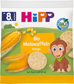 Mangós kukorica korong, 8 hónapos kortól HiPP